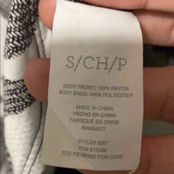 Cabi | Tango Sleeveless Floral Blouse White Black size Small - Picture 5 of 6